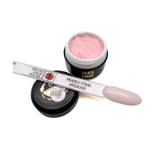 Viscous Liquid Polygel - Pearly-Pink 5ml